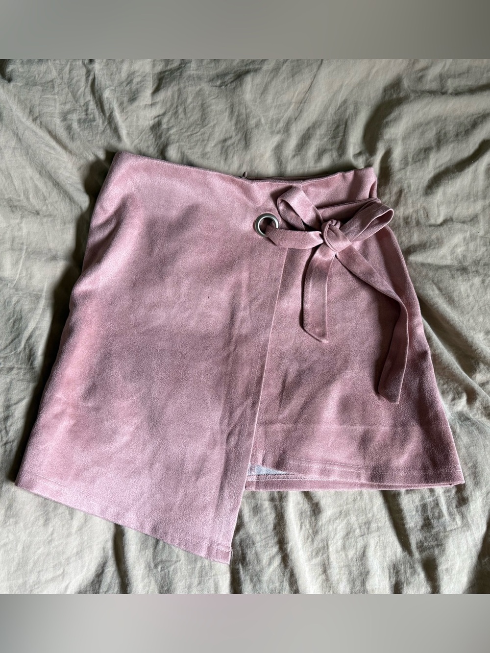 Simplee Wrap Mini Skirt - wmns med